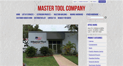 Desktop Screenshot of mastertoolusa.com
